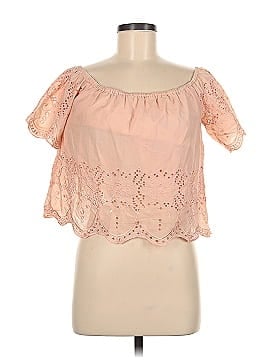 Smell The Roses Short Sleeve Blouse (view 1)