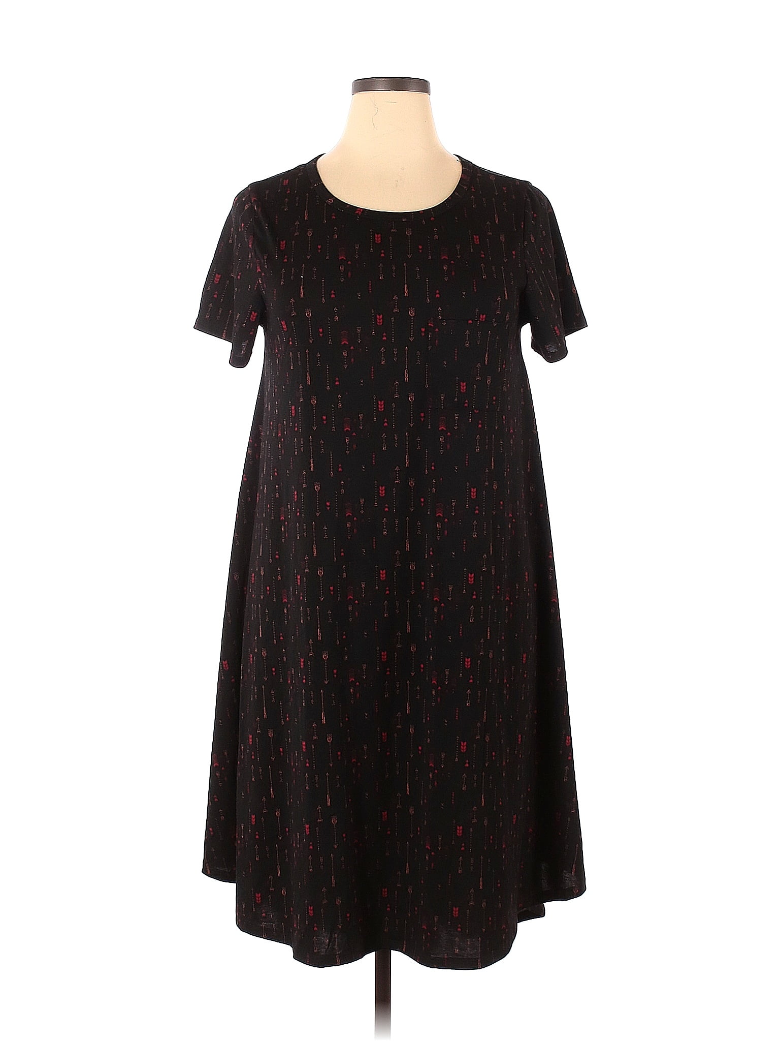 Lularoe Black Casual Dress Size XL - 58% off | thredUP