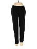 Elle Solid Black Casual Pants Size M - photo 1