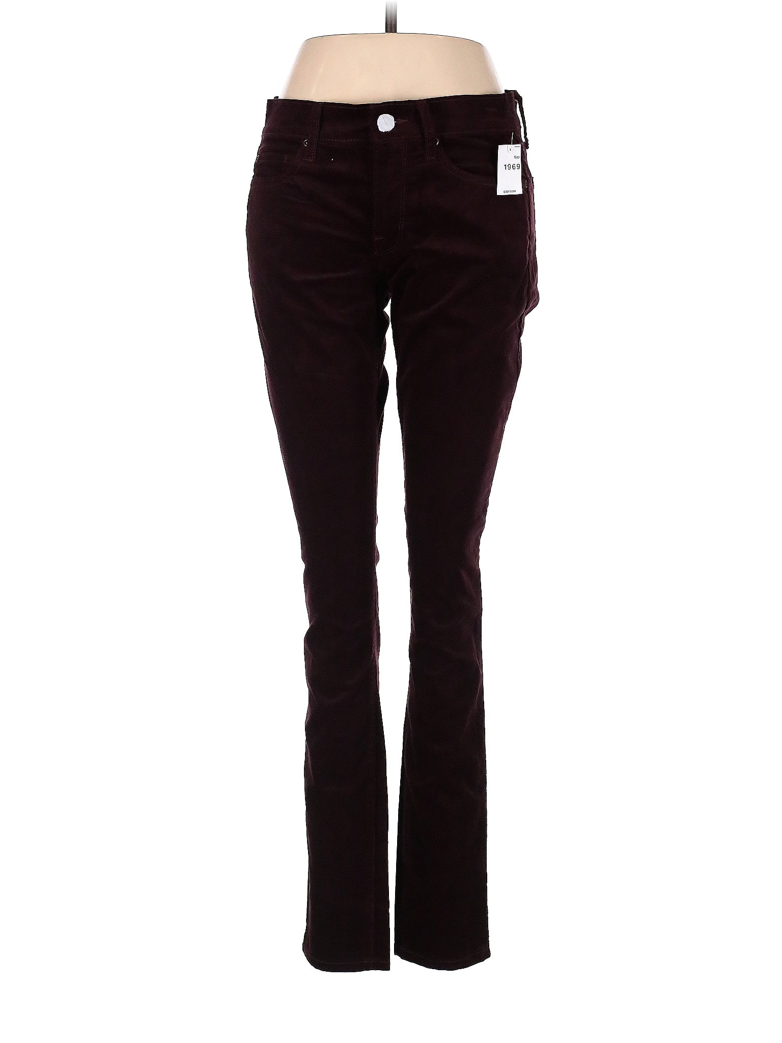 Gap Solid Maroon Burgundy Cords Size 4 68 Off Thredup