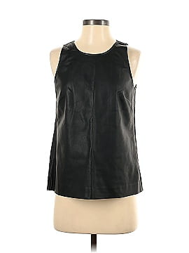J.Crew Factory Store Faux Leather Top (view 1)