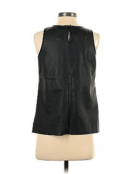 J.Crew Factory Store Faux Leather Top (view 2)