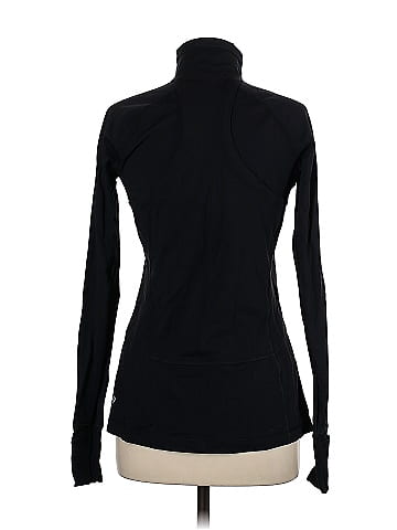 Lululemon Athletica Solid Black Track Jacket Size 8 - 58% off