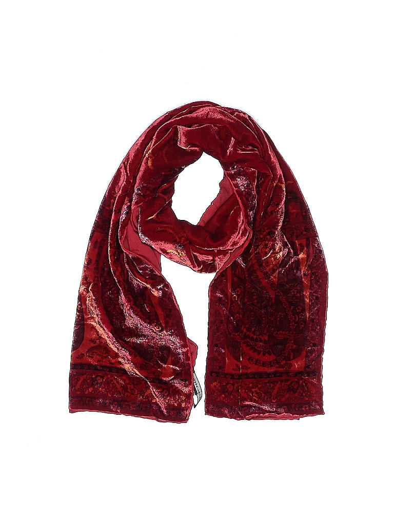 Banana Republic Solid Maroon Red Scarf One Size 69 off thredUP