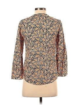 Drake's for J.Crew Long Sleeve Blouse (view 2)
