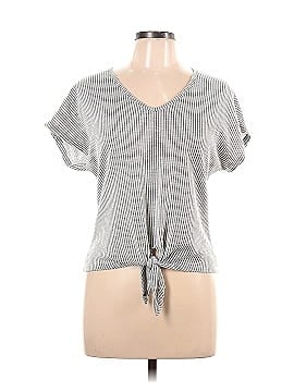 Caution to the Wind Short Sleeve Blouse (view 1)