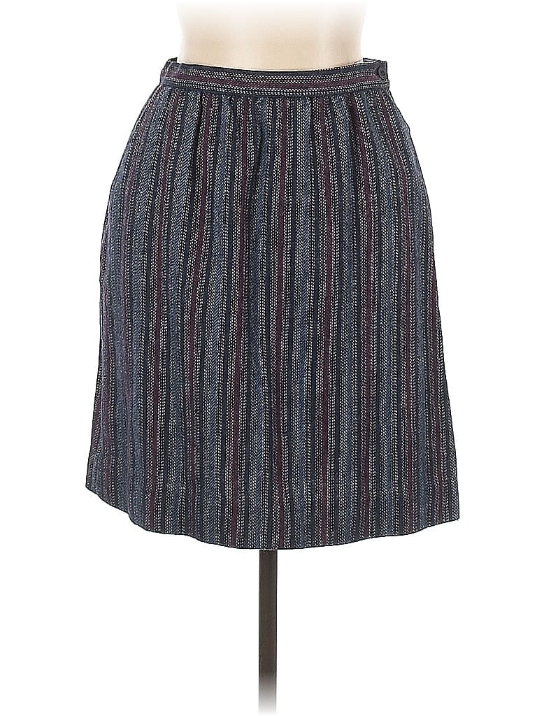 Click to view more detailed imagery on our partner's website Pre-owned Oscar De La Renta Casual Skirt In Blue