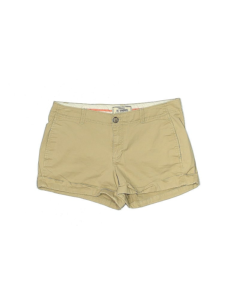 Old Navy Solid Tan Khaki Shorts Size 8 - photo 1