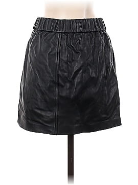 FRAME Leather Skirt (view 2)