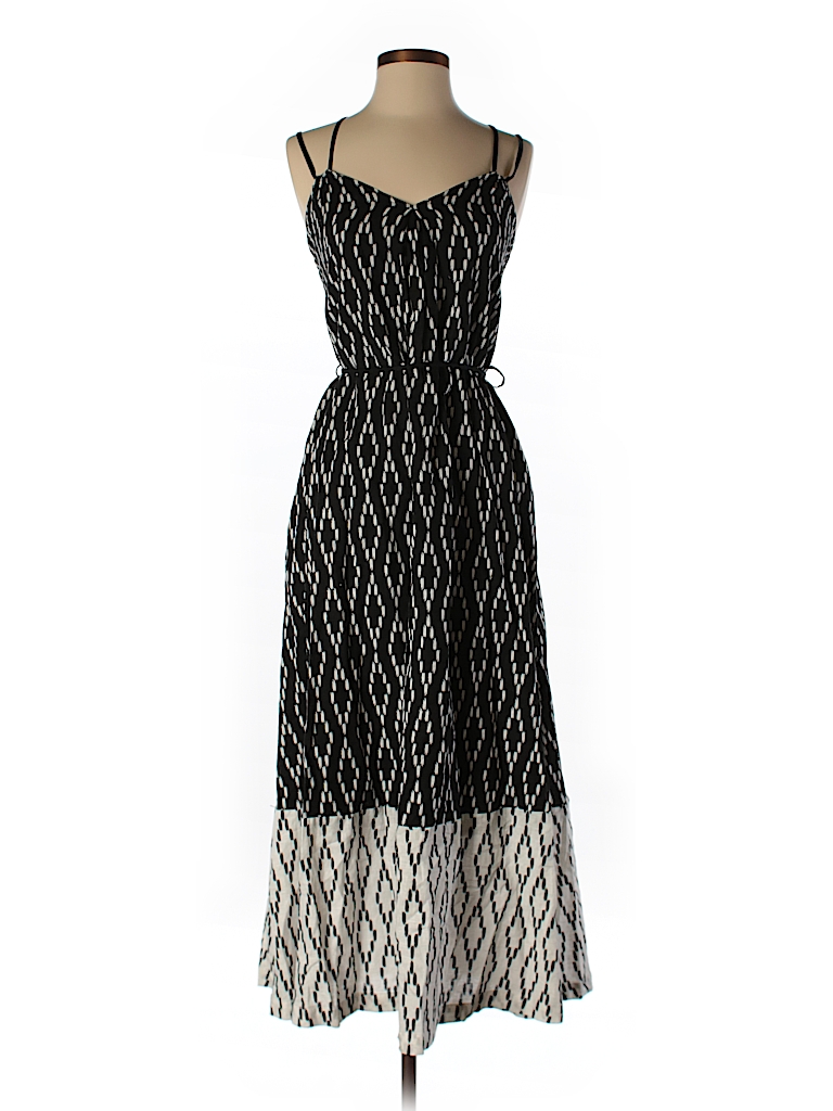 Banana Republic Print Black Casual Dress Size 00 (Petite) - 68% off ...