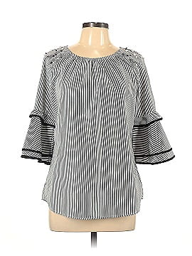 KONTROL Contemporary 3/4 Sleeve Blouse (view 1)