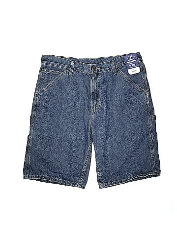 Jumbo Gg Cotton Denim Shorts