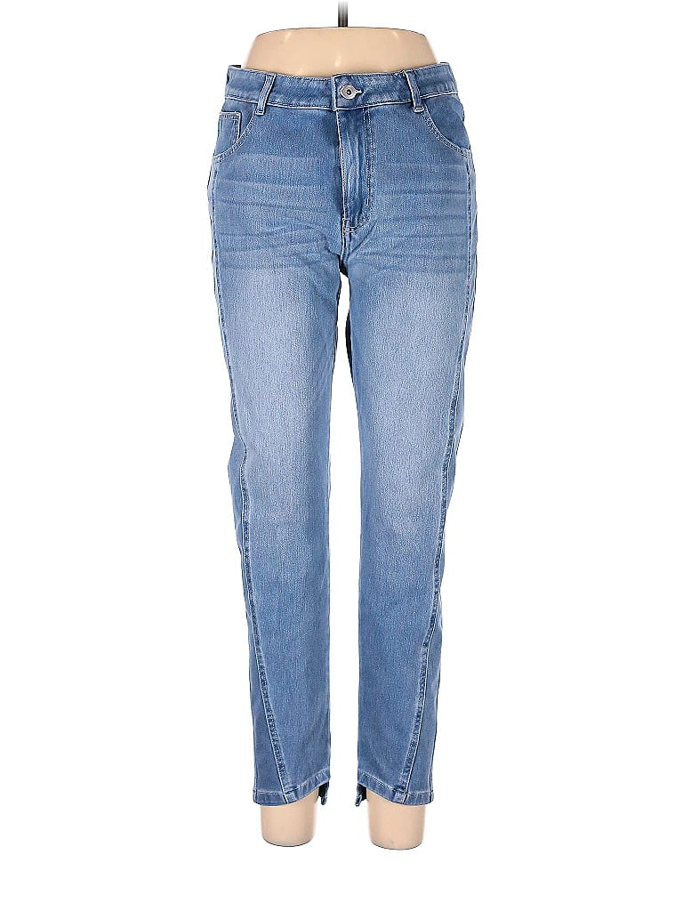 Unbranded Solid Blue Jeans Size 2X (Plus) - 54% off