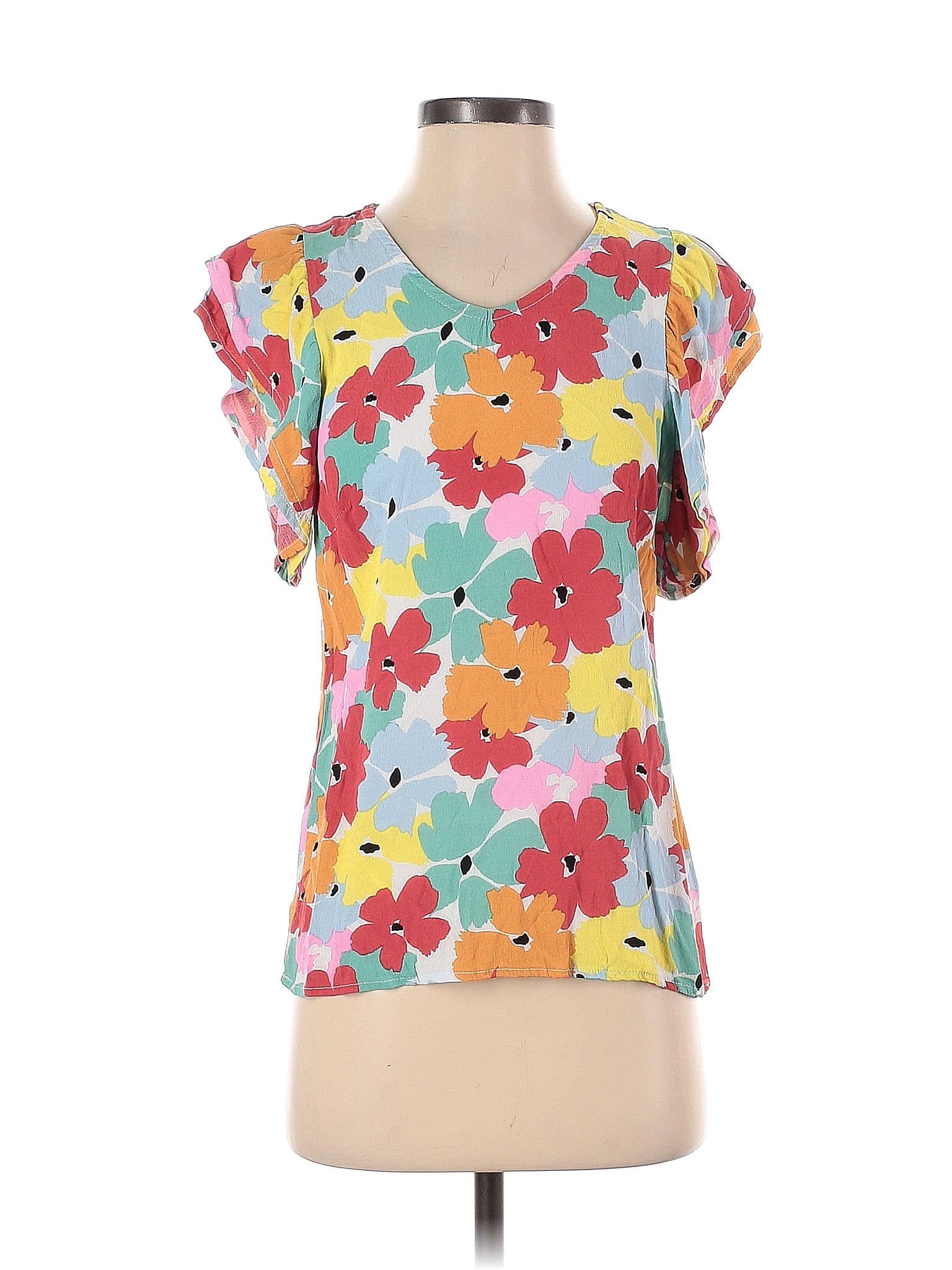 Light Blue Dress Casual Short Michelle McDowell, Size S main image 1