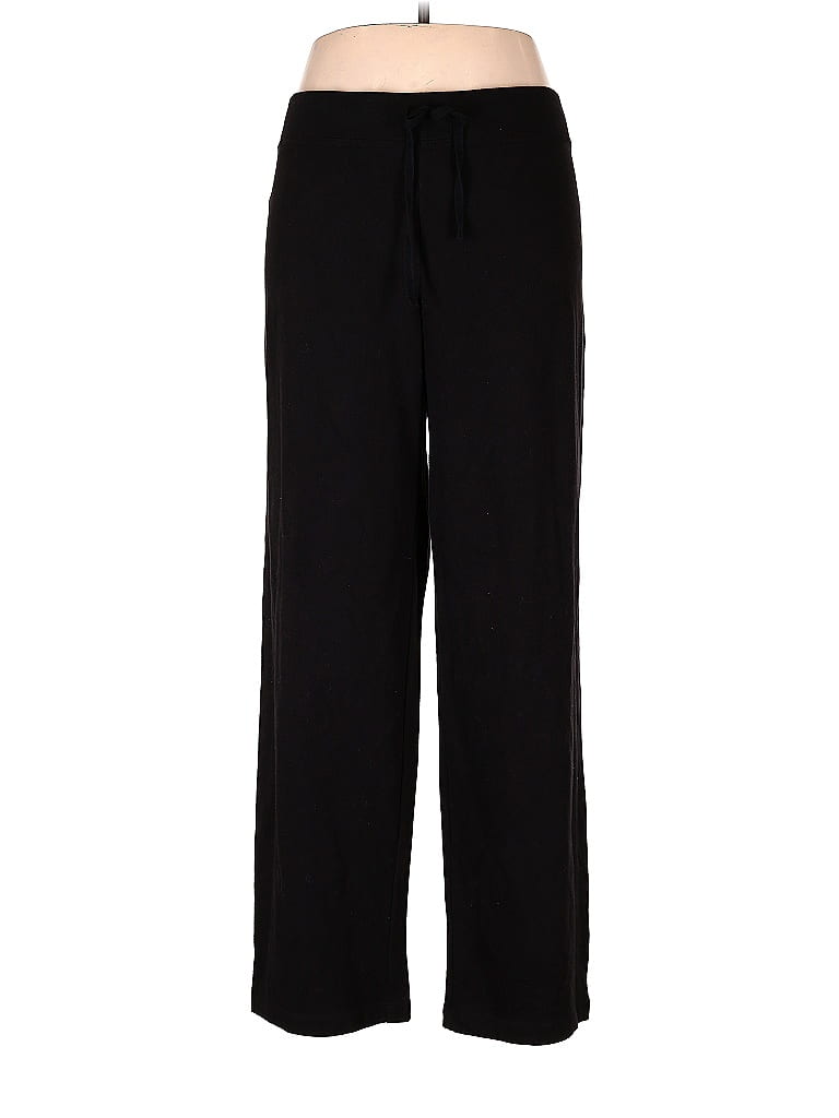 Eileen Fisher 100% Cotton Solid Black Sweatpants Size XL - 72% off ...