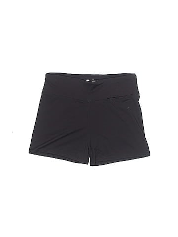 iuga Solid Black Athletic Shorts Size L - 47% off