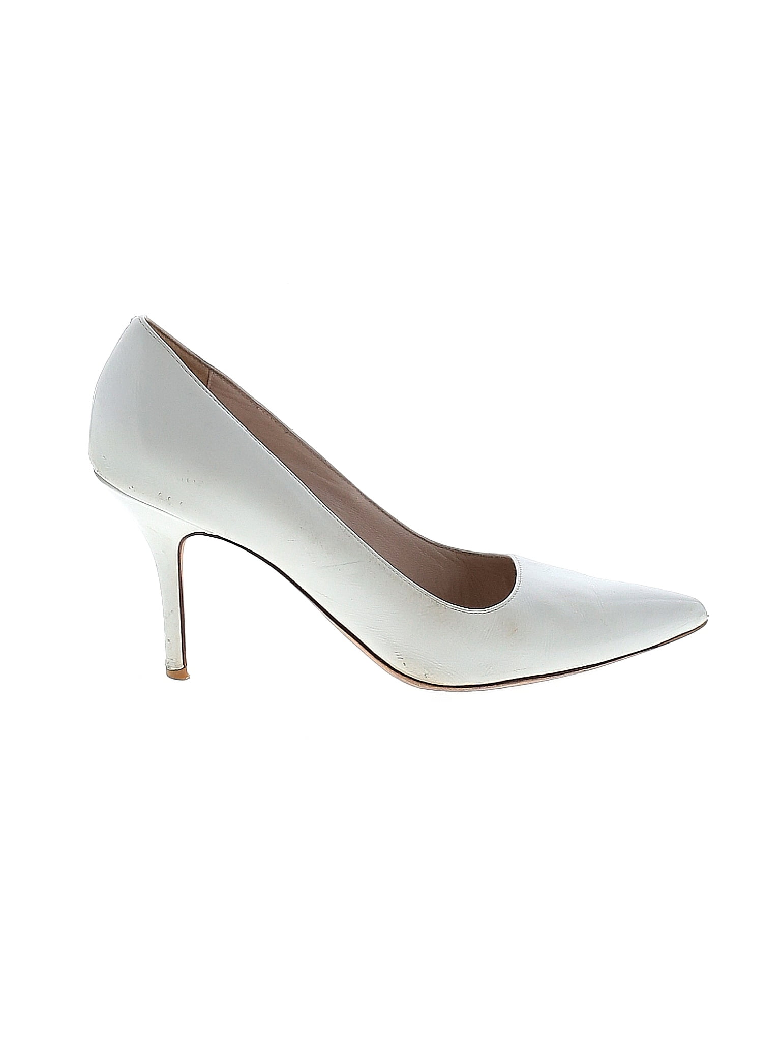 Cole Haan Solid White Ivory Heels Size 9 - 92% off | ThredUp