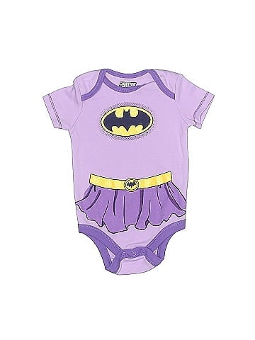 Justice League Short Sleeve Onesie (view 1)
