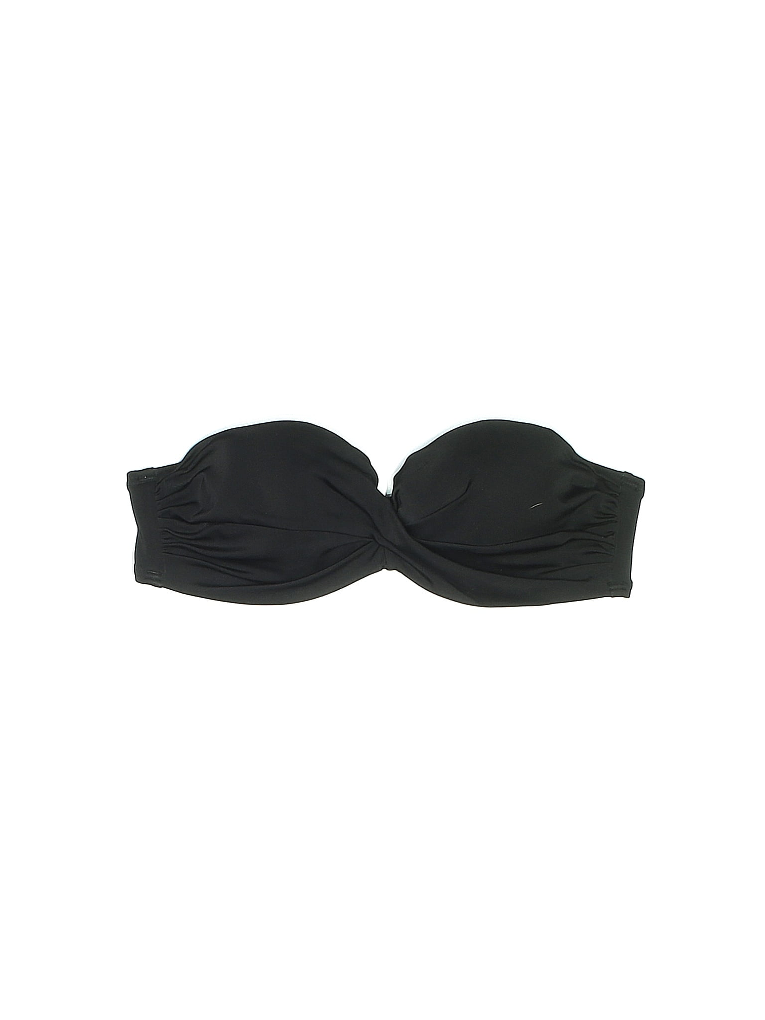 Haut De Bikini Bustier Victoria's Secret Sans Bretelles - Imprimé Zèbre Rose - Taille XS
