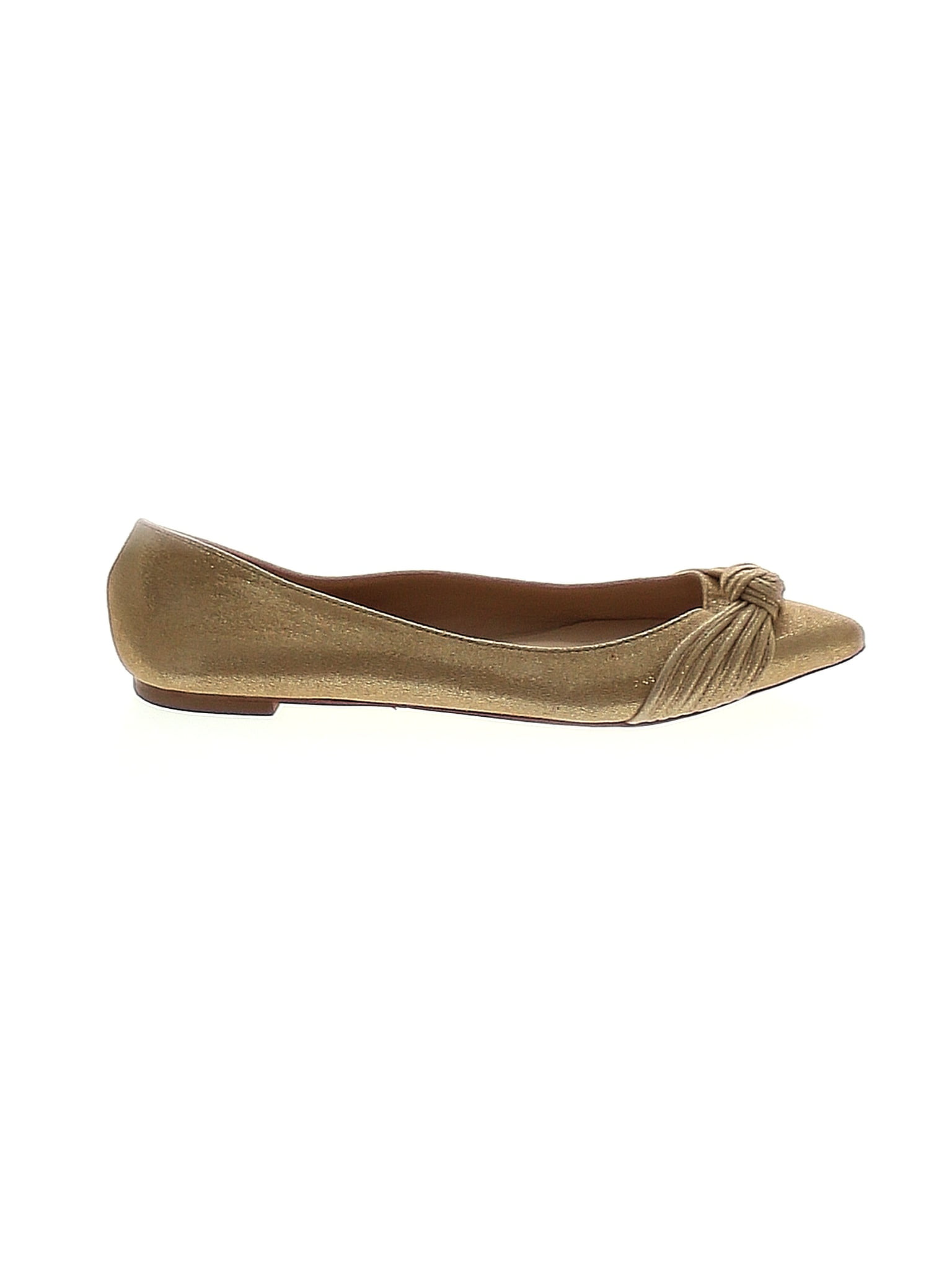 Loeffler Randall Gold Flats Size 6 78 off ThredUp