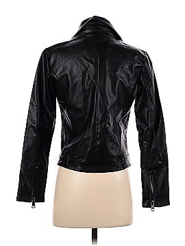 Elodie Faux Leather Jacket (view 2)