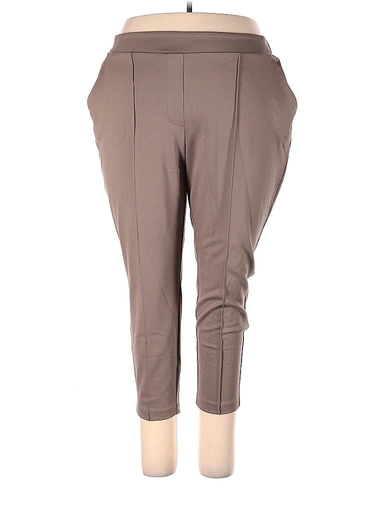 Pre-owned Nine West Active Pants In Brown