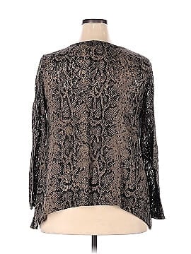 Seven7 Luxe Long Sleeve Blouse (view 2)