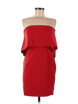 Jay Godfrey Red Viola Dress (view 1)