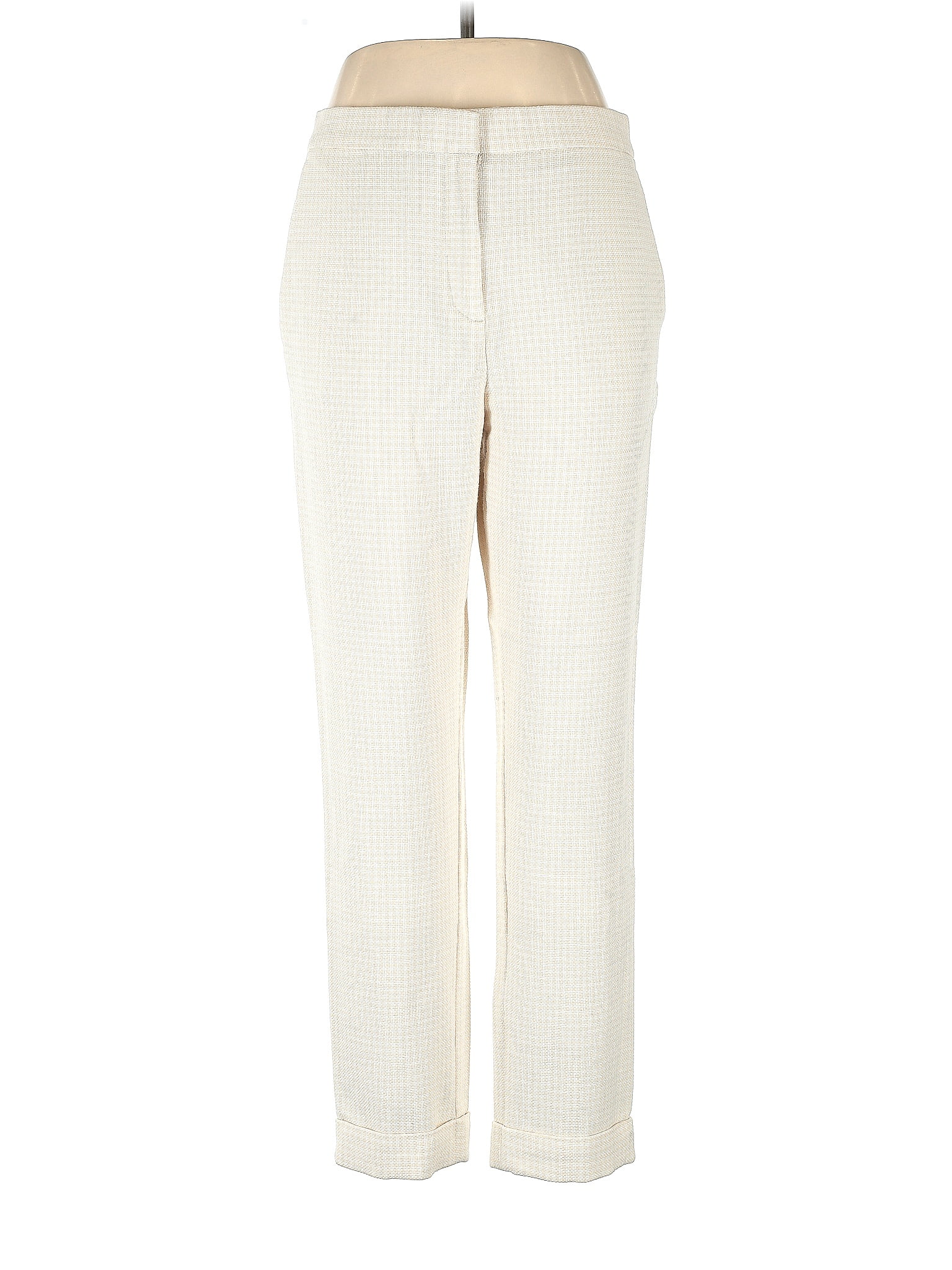Ann Taylor Ivory Dress Pants Size 10 (Tall) 79 off thredUP