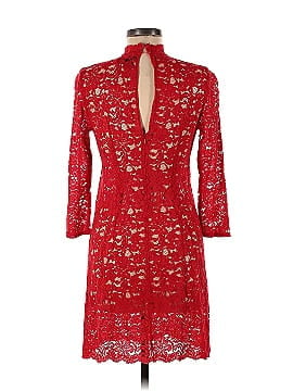 Slate & Willow Red Mod Lace Dress (view 2)