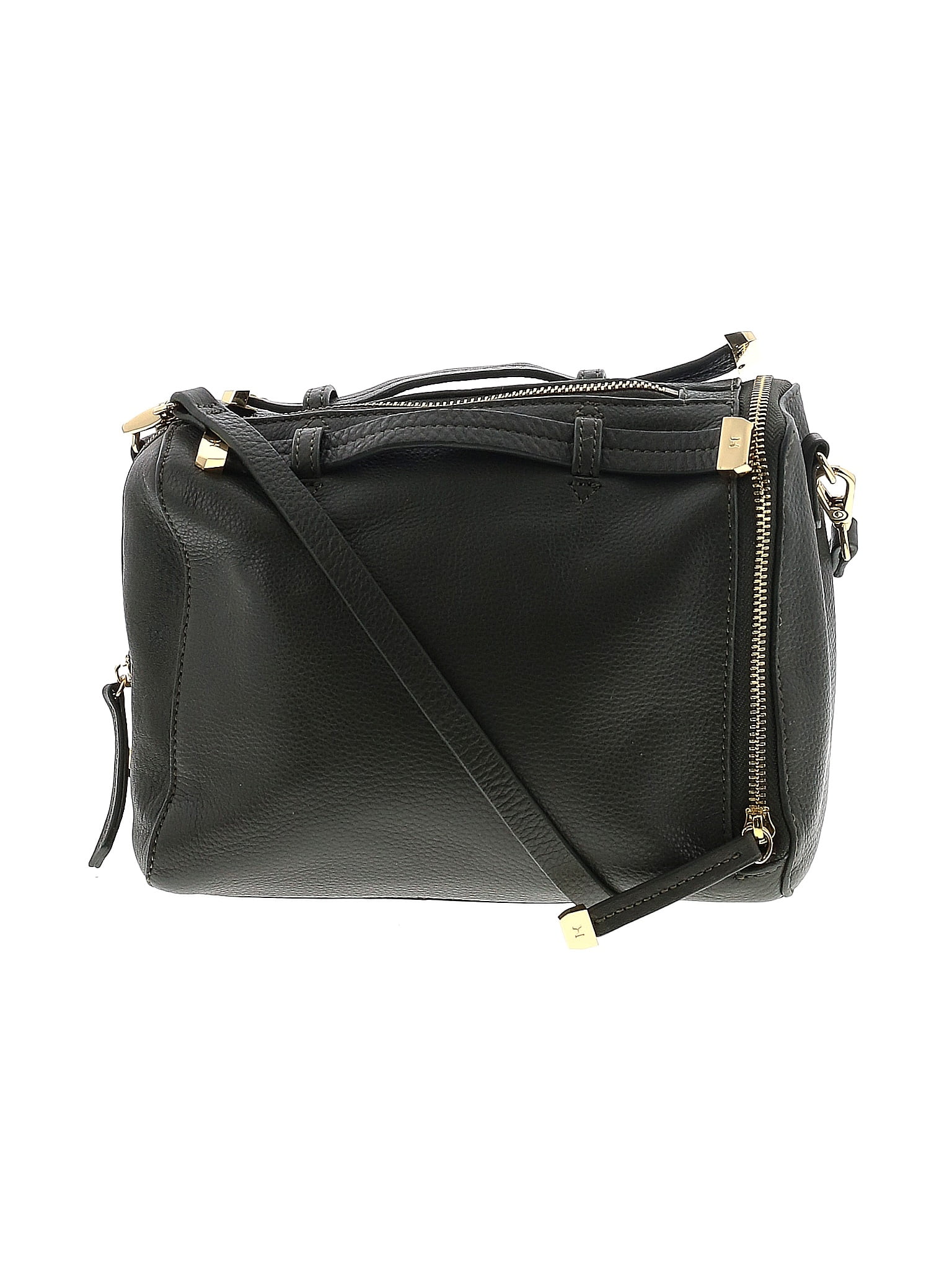 Halston Heritage Solid Black Satchel One Size - 78% off | thredUP