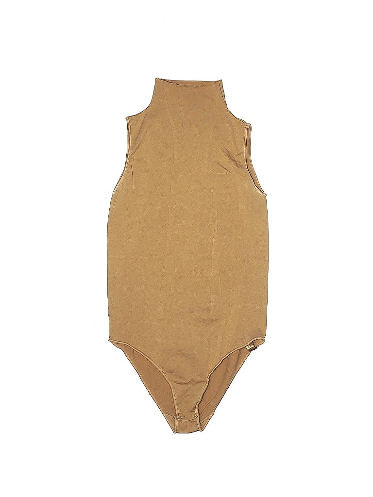 SKIMS Solid Tan Bodysuit Size S 38 off thredUP