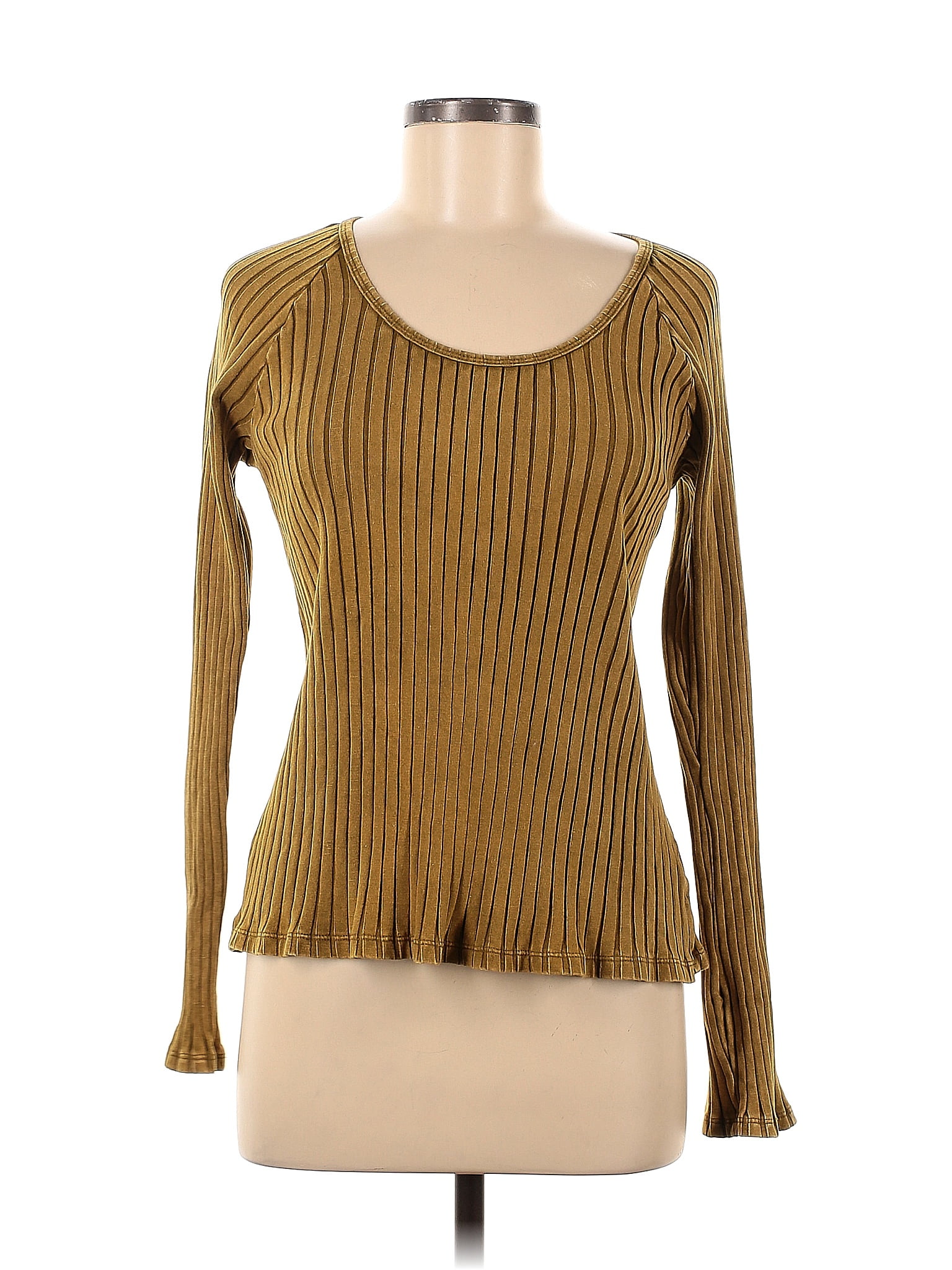 Knox Rose Color Block Stripes Gold Pullover Sweater Size M - 48% off ...