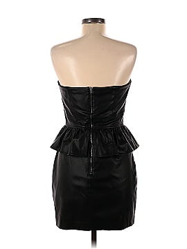 Shoshanna Dannie Faux Leather Dress (view 2)