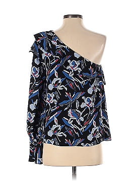 Tanya Taylor Blue Floral Orla Top (view 2)