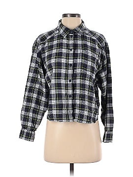 American Eagle Outfitters Long Sleeve Button-Down Shirt (view 1)