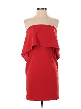 Jay Godfrey Red Viola Dress (view 1)