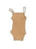 Unbranded Tan Short Sleeve Onesie Size 100 cm / US 3-4 - photo 1