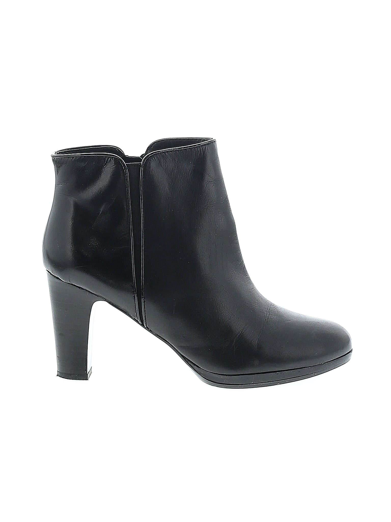 ralph lauren black ankle boots