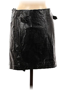 muui Faux Leather Skirt (view 2)