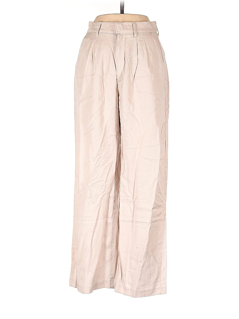 Abercrombie & Fitch 100 Lyocell Solid Tan Khakis Size XS 71 off ThredUp