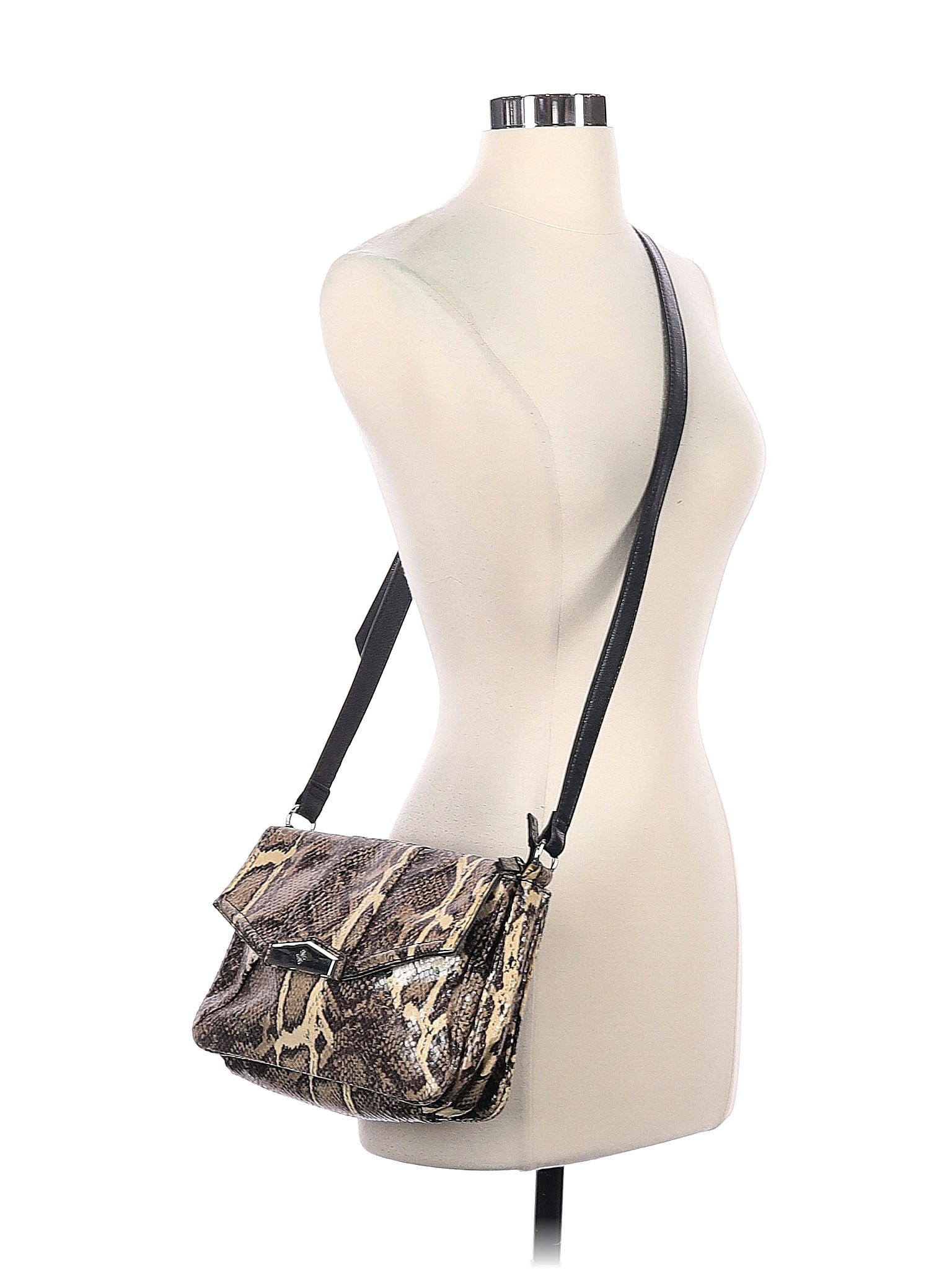 Simply Vera Vera Wang Snakeskin Print Handbag Shoulder Bag Purse