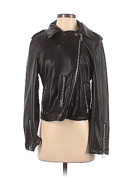 Jakke. Faux Leather Jacket (view 1)