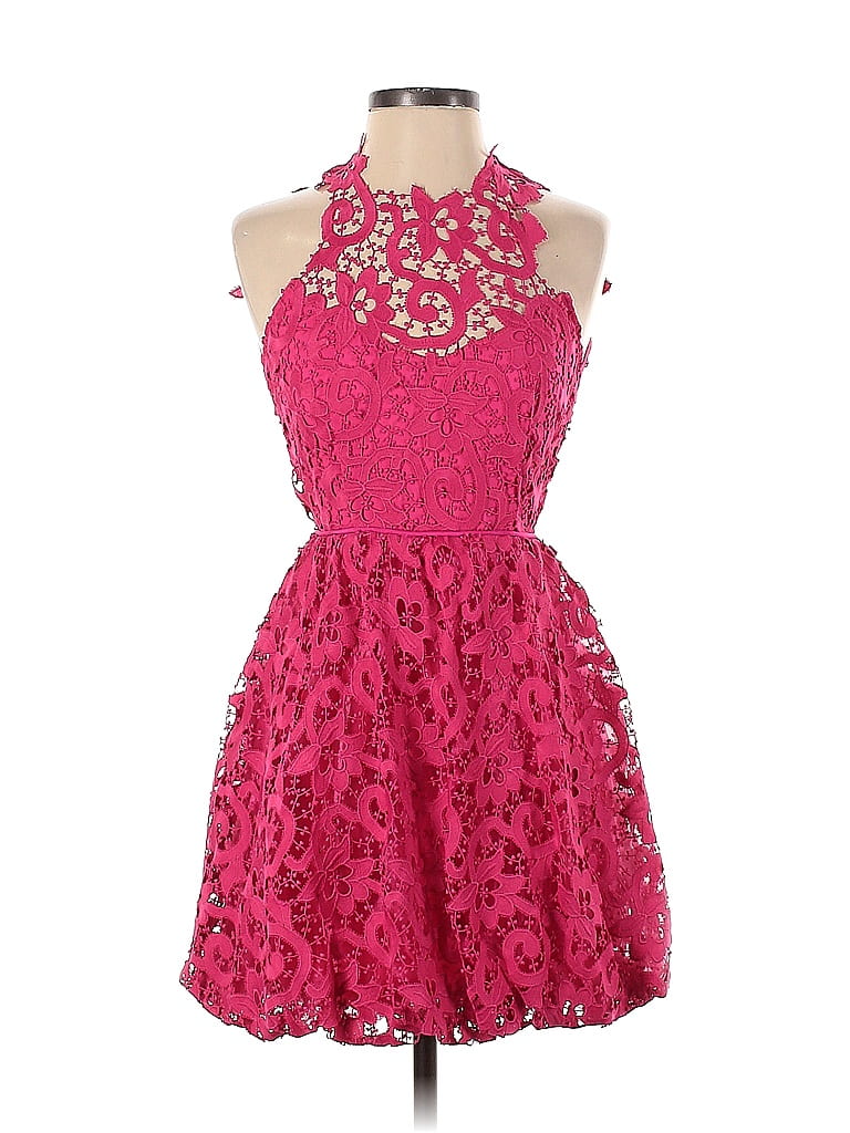 Saylor 100% Polyester Pink Amari Dress Size XS - photo 1