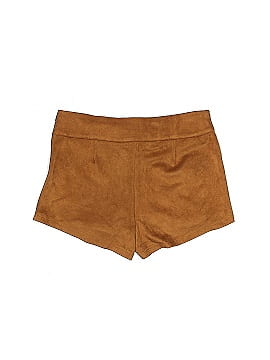 Paper Heart Leather Shorts (view 2)