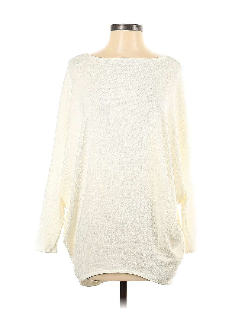 Assorted Brands Ivory Long Sleeve Top Size L - 52% off | thredUP