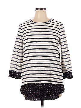 Weekend Suzanne Betro 3/4 Sleeve Top (view 1)