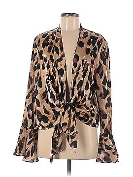 Missguided Long Sleeve Blouse (view 1)