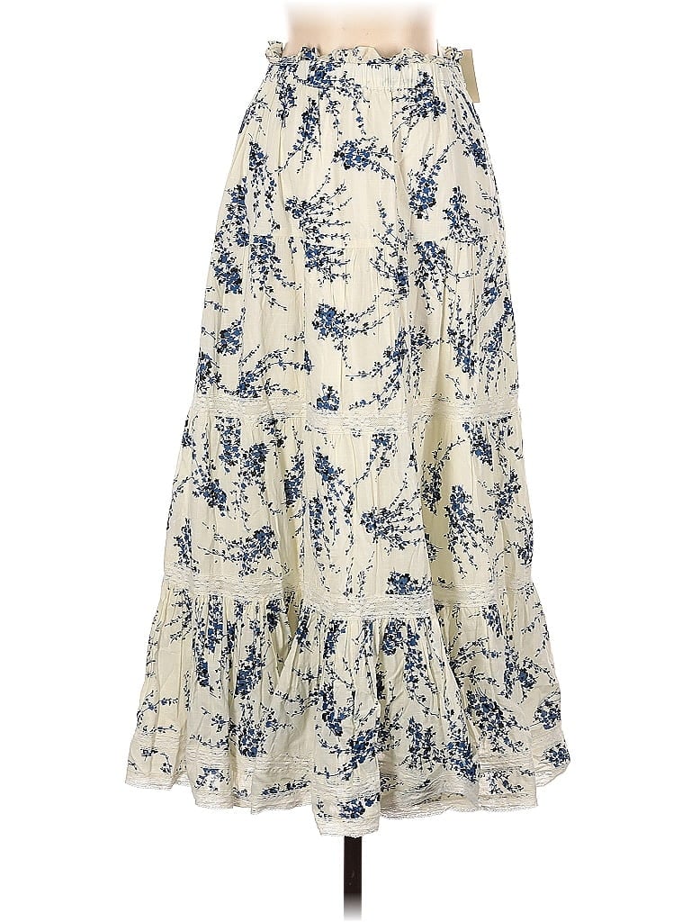 The Great. Floral Ivory Casual Skirt Size Sm (1) - 70% off | thredUP