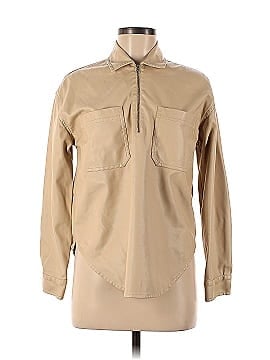 Saylor Faux Leather Top (view 1)